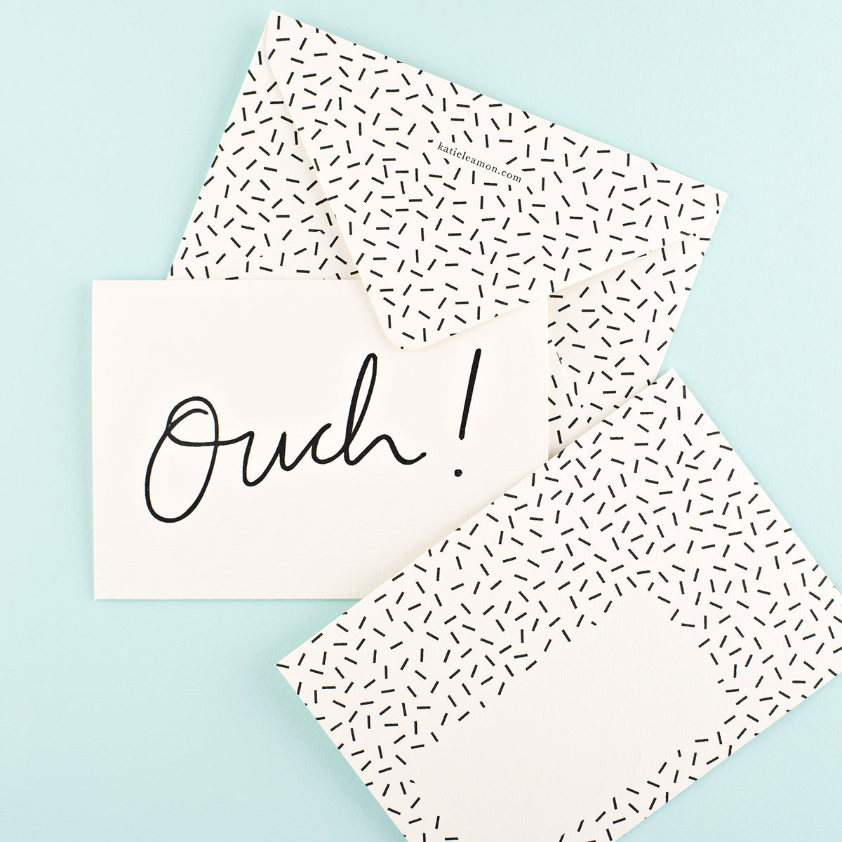 Katie Leamon Ouch Get Well Card 