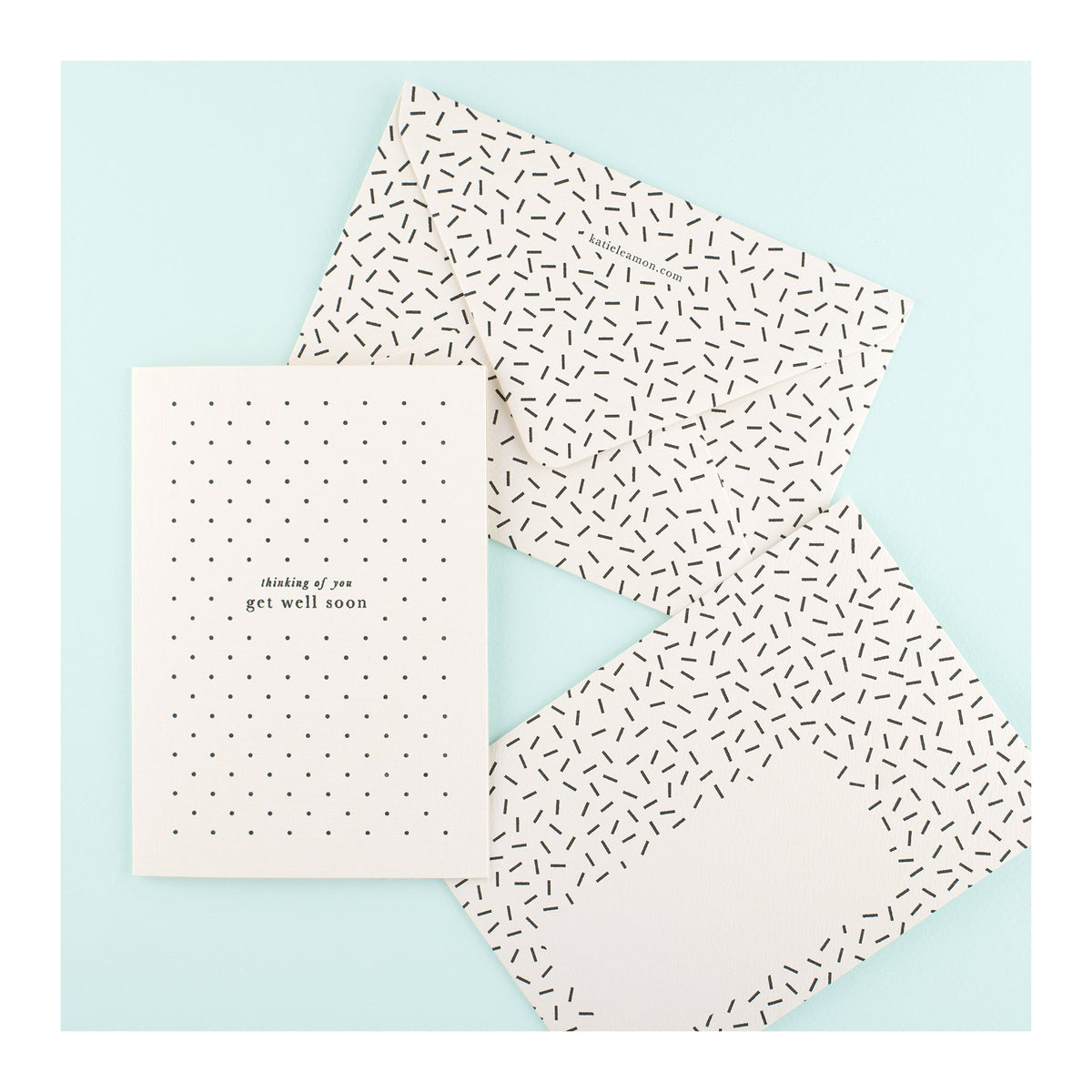 Katie Leamon Polka Get Well Card 