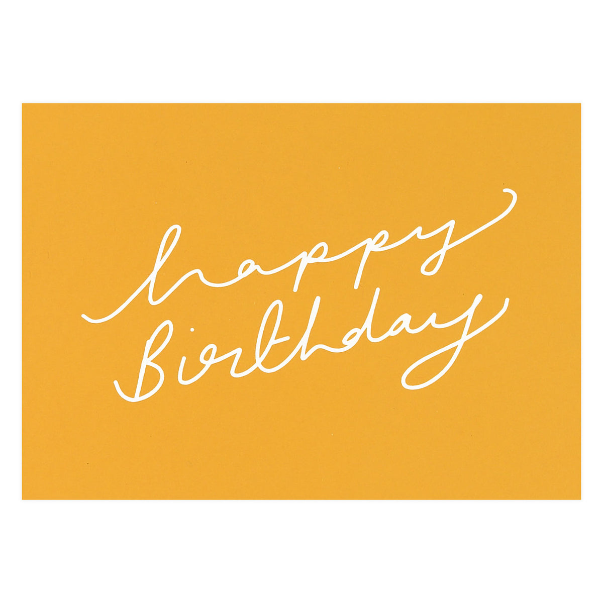 Katie Leamon Happy Birthday Scroll Greeting Card 