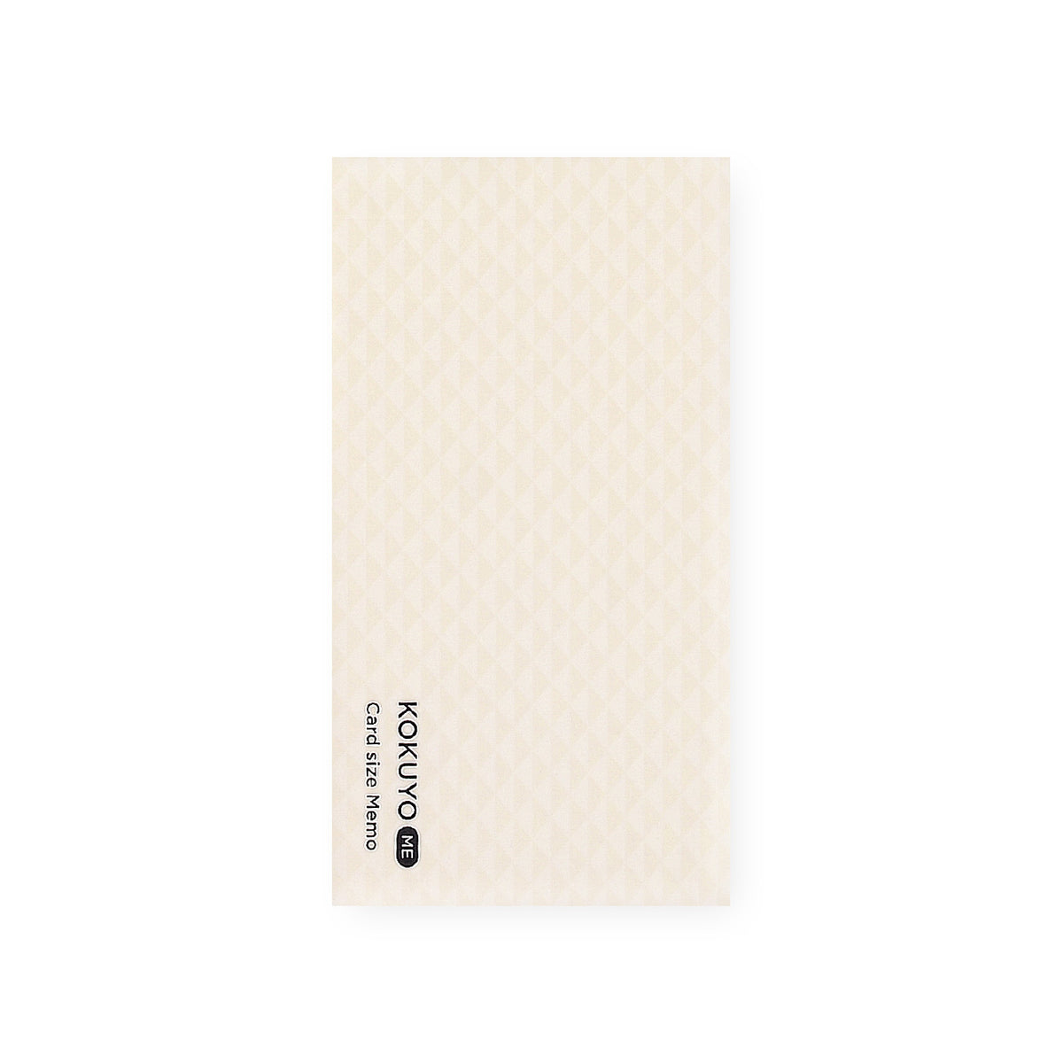 Kokuyo Kokuyo Me Card Size Memo | 6 Colors Tofu White