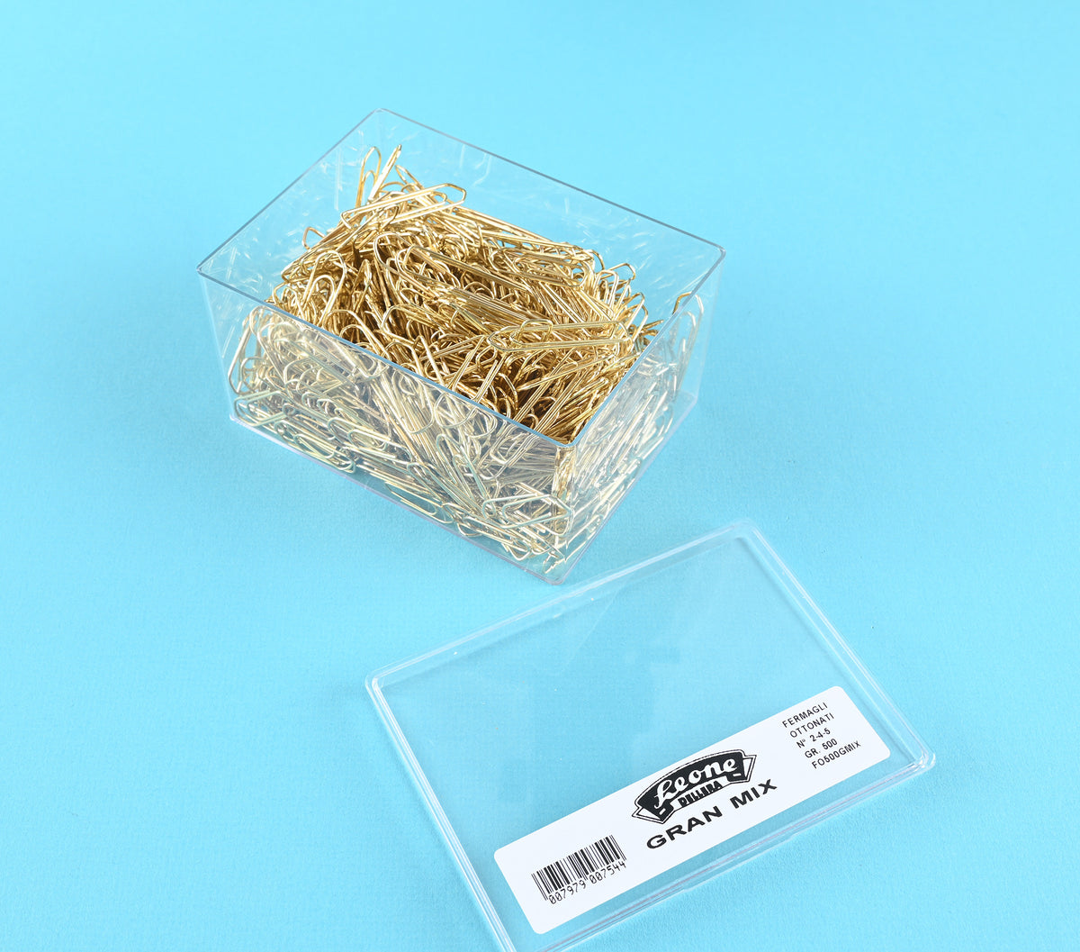 Dell'Era Giuseppe Leone Dellera Gran Mix 500 Gr Assorted Brass Paper Clips 