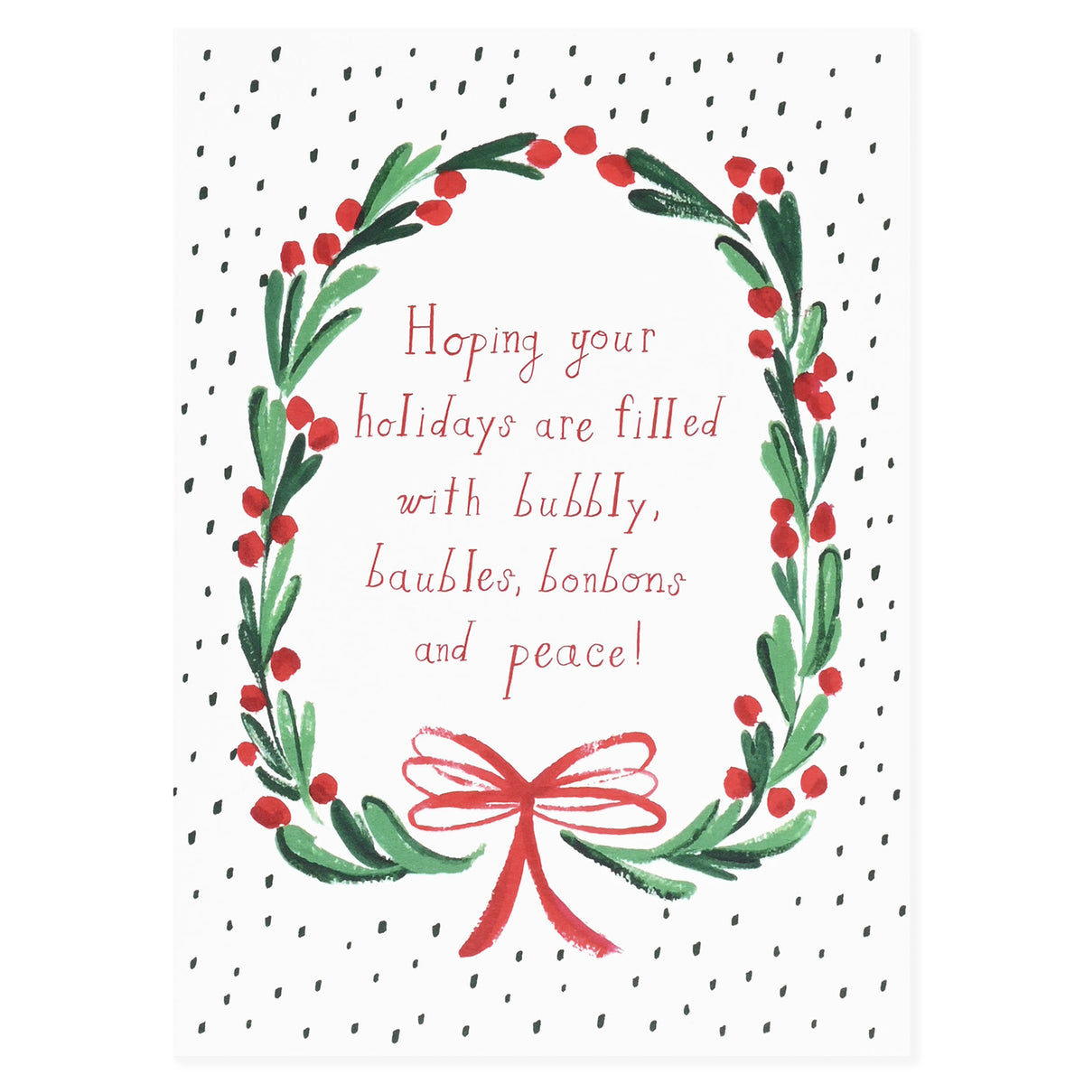 Mr. Boddington's Studio Bubbly and Bonbons Holiday Cards Boxed 