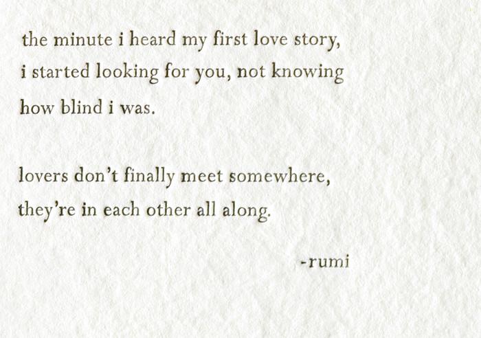 Oblation Papers & Press Rumi Handmade Paper Greeting Card 