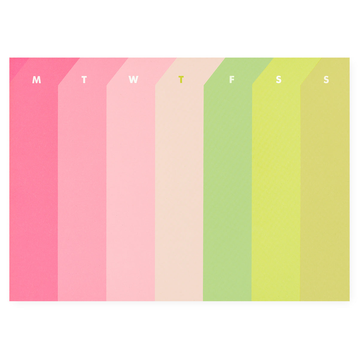 Paperways Palette Weekly Pad La Vie En Rose 