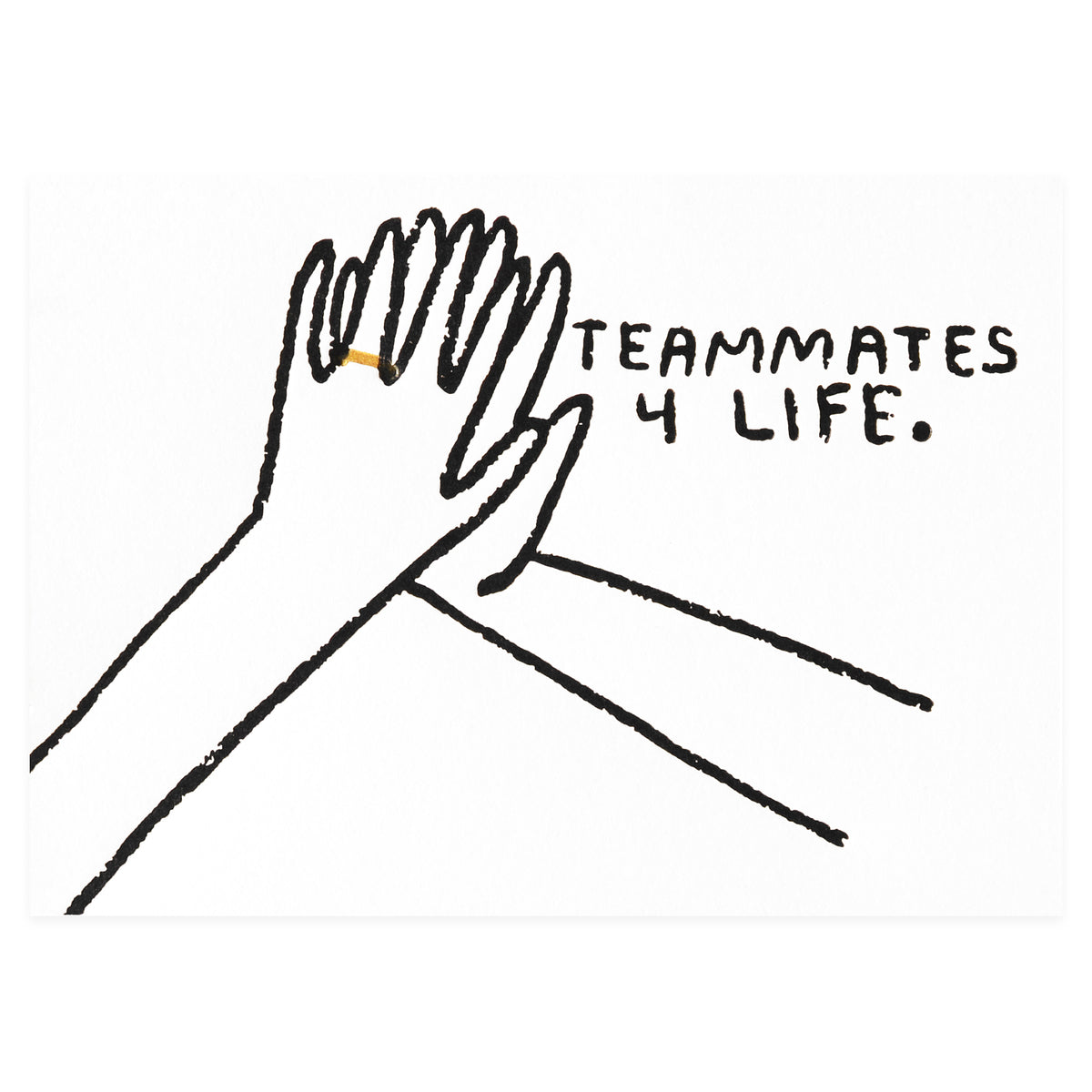 People I've Loved Teammates Greeting Card 