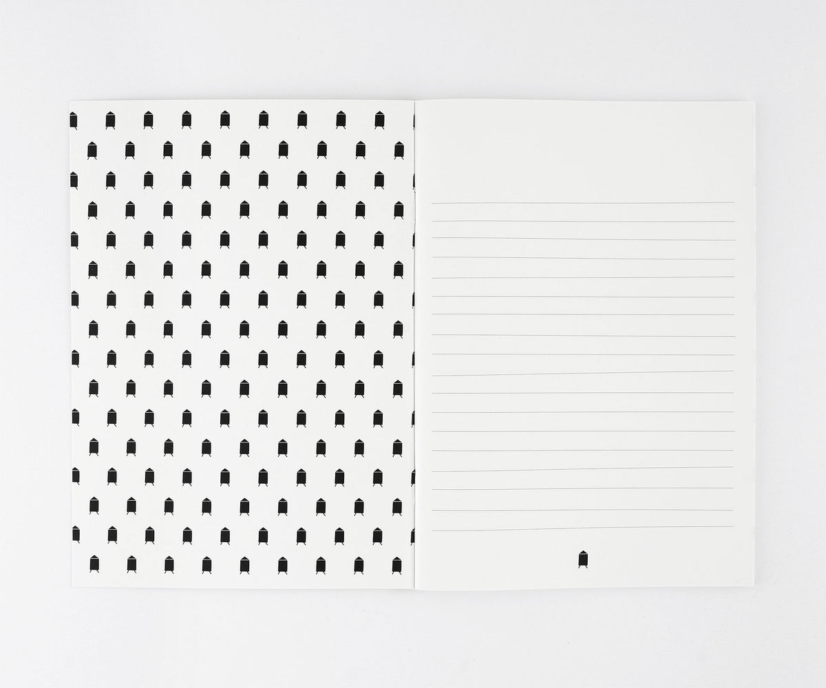 pleased to meet New York Water Tower Notebook 