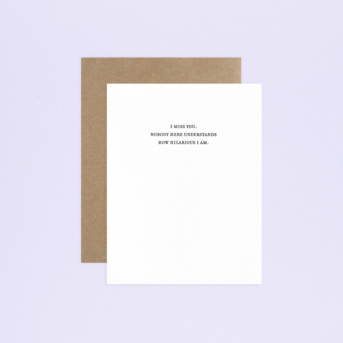 Sapling Press Hilarious Greeting Card 