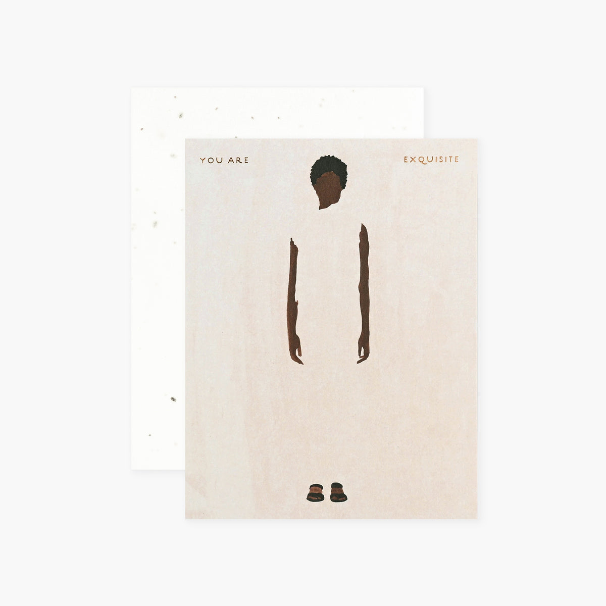 Seedlings You Are Exquisite Card With Plantable Envelope 