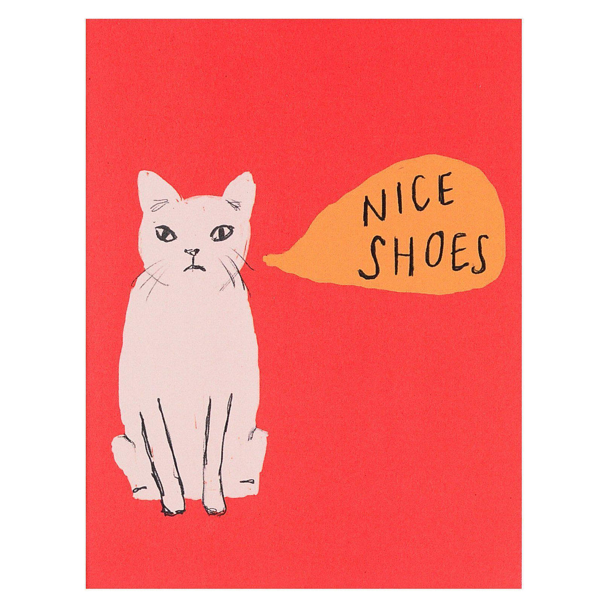 Tigerpocket Press Nice Shoes Greeting Card 