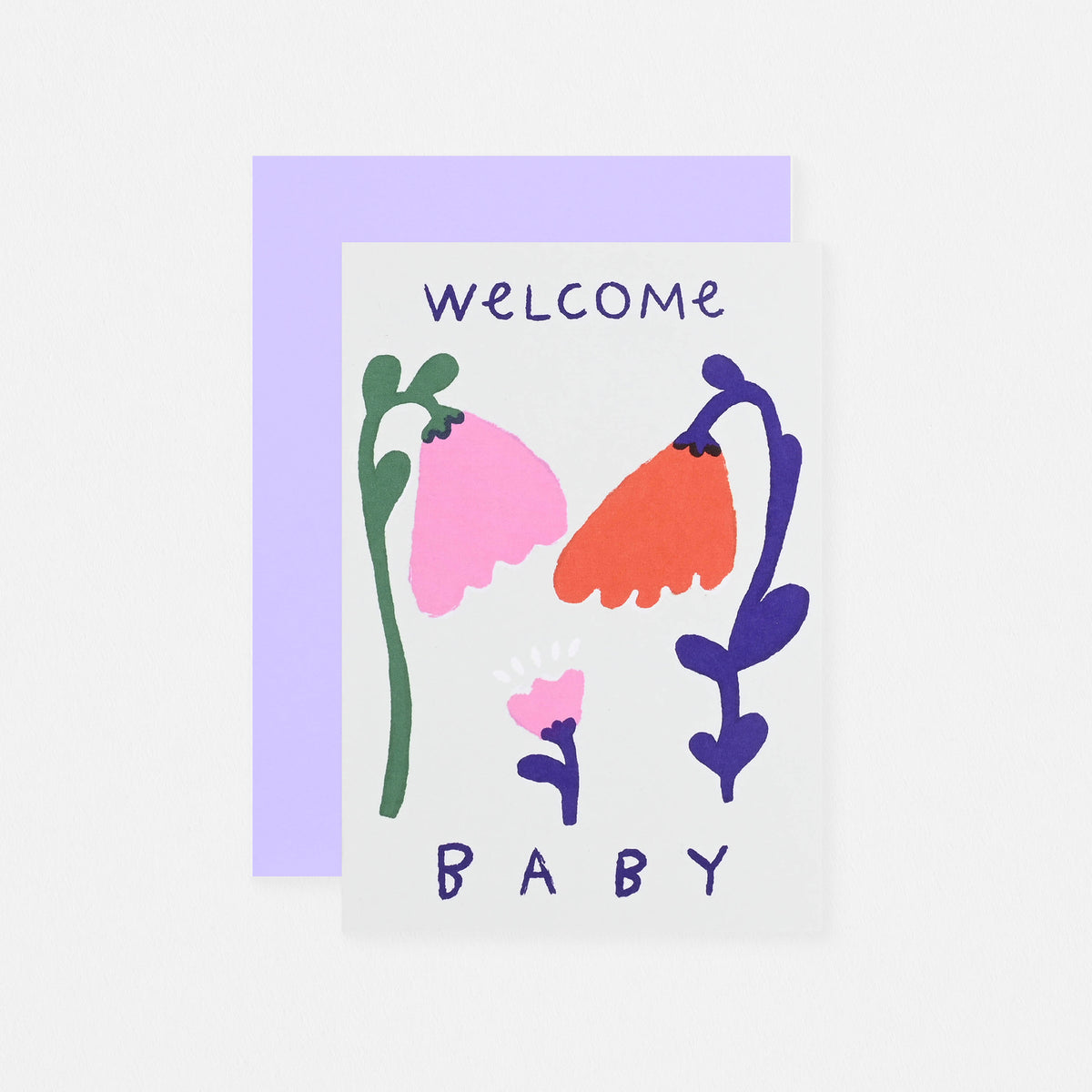 Wrap Welcome Baby Greeting Card 